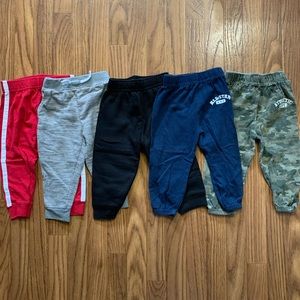 Garanimals 12-18 month Boys Sweat Pants (5 pair)